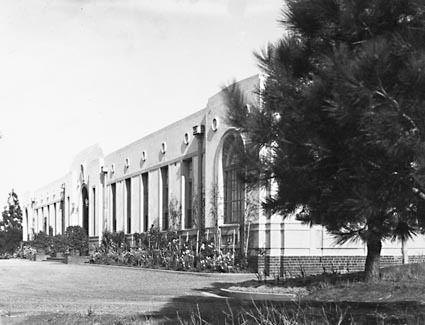 Front of Australian Forestry School, Banks Street ,Yarralumla