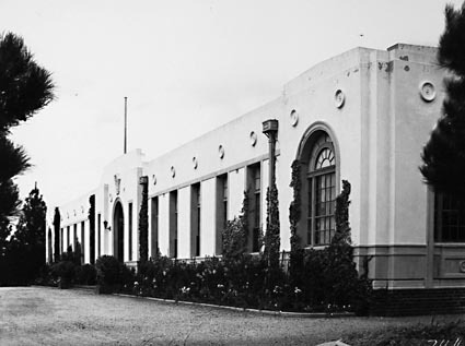 Front of Australian Forestry School, Banks Street ,Yarralumla