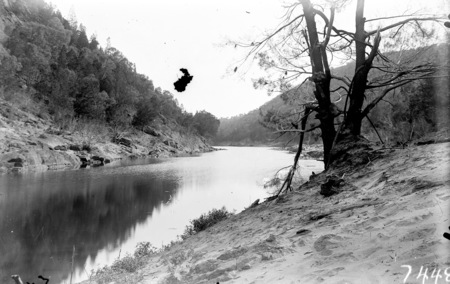 Unidentified river scene.