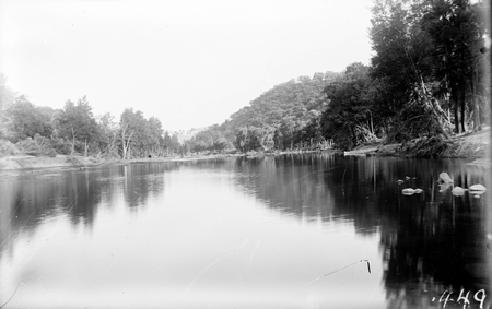 Unidentified river scene.