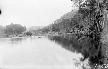 Unidentified river scene.