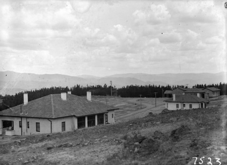 Houses at Commonwealth Solar Observatory on Mt Stromlo.