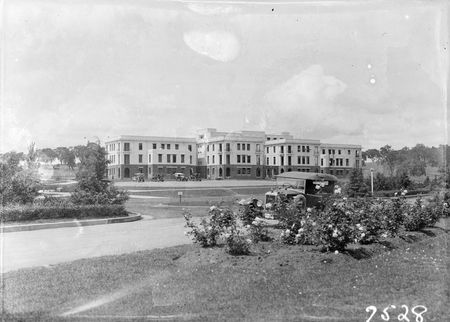 West Block Offices from Hotel Canberra.