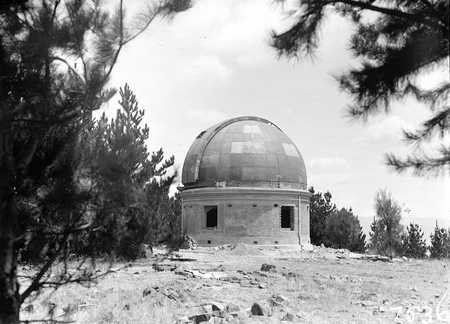 30 Inch Reynolds Telescope under construction at Commonwealth Solar Observatory on Mt Stromlo.