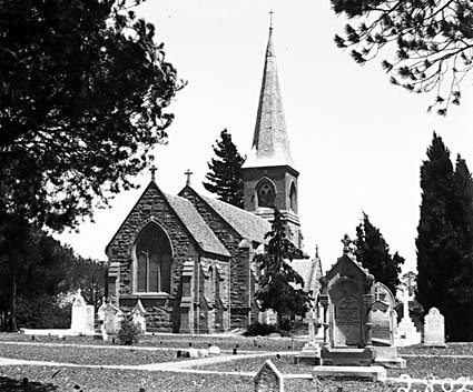 St. John's Church, Constitution Avenue,  Reid,  from Anzac Parade