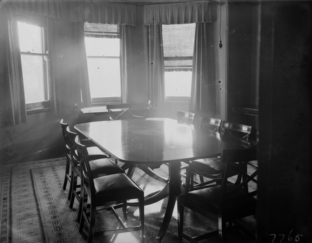 Dining room in Canberra House.