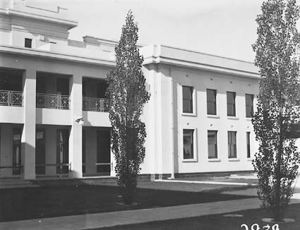 Part of Parliament House courtyard