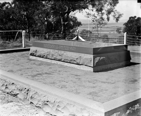 Grave of General W. T. Bridges at Mt. Pleasant.