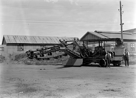 Parsons mechanical excavator.