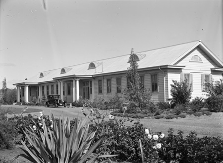 Acton offices, main entrance.