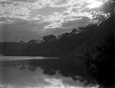 Unidentified river scene