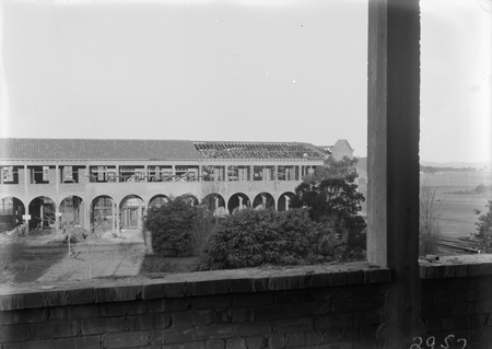 Part of Civic Centre, Sydney Building under construction.