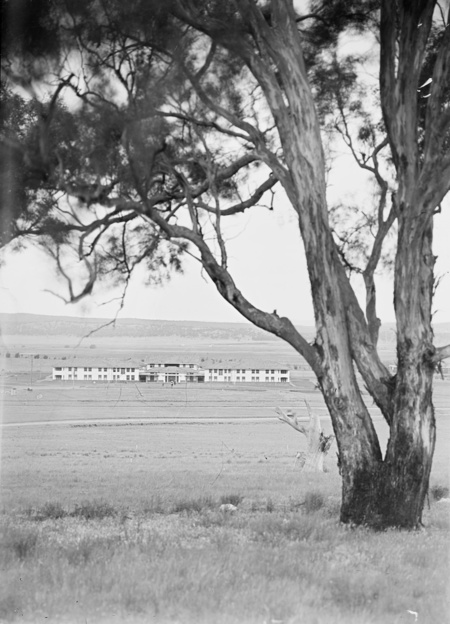 Hotel Kurrajong, National Circuit, Barton, from Capital Hill.