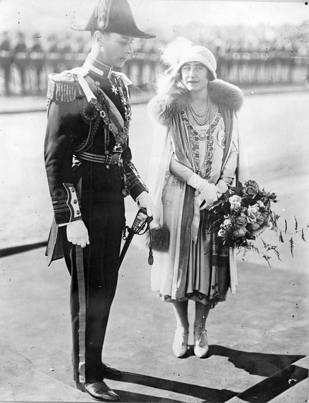 Royal Visit, May 1927. The Duke and Duchess of York.