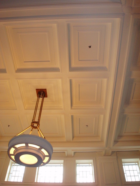 Title may say Kings Hall but the plaster work pattern doesn't match