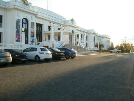 View from front car park looking towards the west
