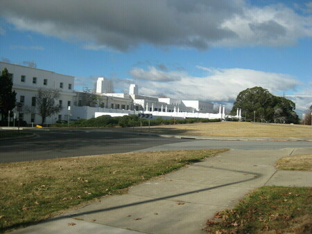 Old Parliament House from West Block Government Offices on Queen Victoria Terrace
