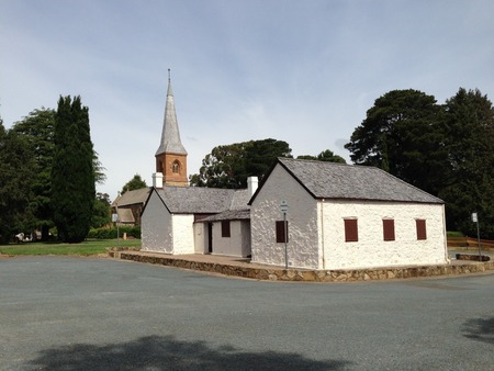 Not so different - now has a car park and much bigger trees!