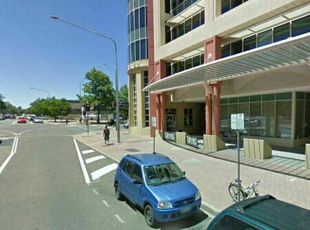 Times Square replaces the Canberra Times building, and the garage is now a Mobil service station
