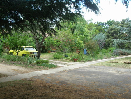 These houses are 62 and 62 Currong Street North, Braddon.  Only part of the roof of 62 is visible in the rephotograph.  