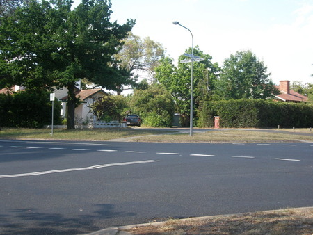 Corner of Batman and Doonkuna Streets, looking from Gorman House corner.  