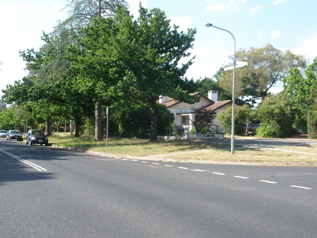 Corner of Batman and Doonkuna Streets, taken from Gormon House corner, looking towards 22 Doonkuna Street.