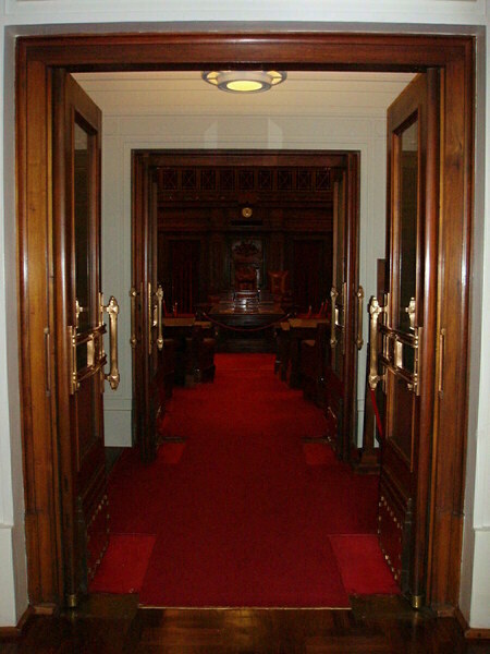 Doors to the House of Representatives