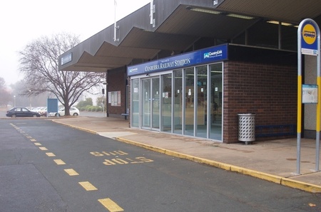 Modern day Canberra Railway Station
