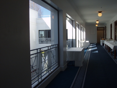 Balcony (now enclosed) in Old Parliament House